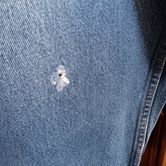 Vintage Mens Levi's Jeans 42x30 560 Dad 1990's Loose Fit Tapered Leg Mexico - Picture 8 of 12